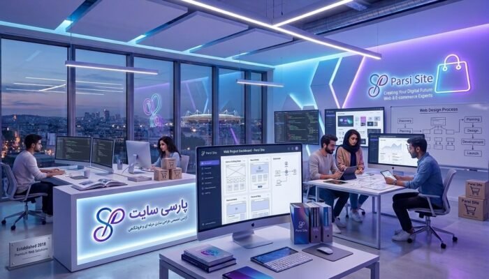طراحی سایت فروشگاهی پارسی سایت